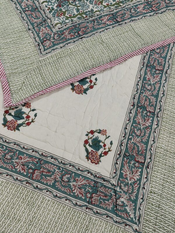 Naya Panchi Handblock Quilt