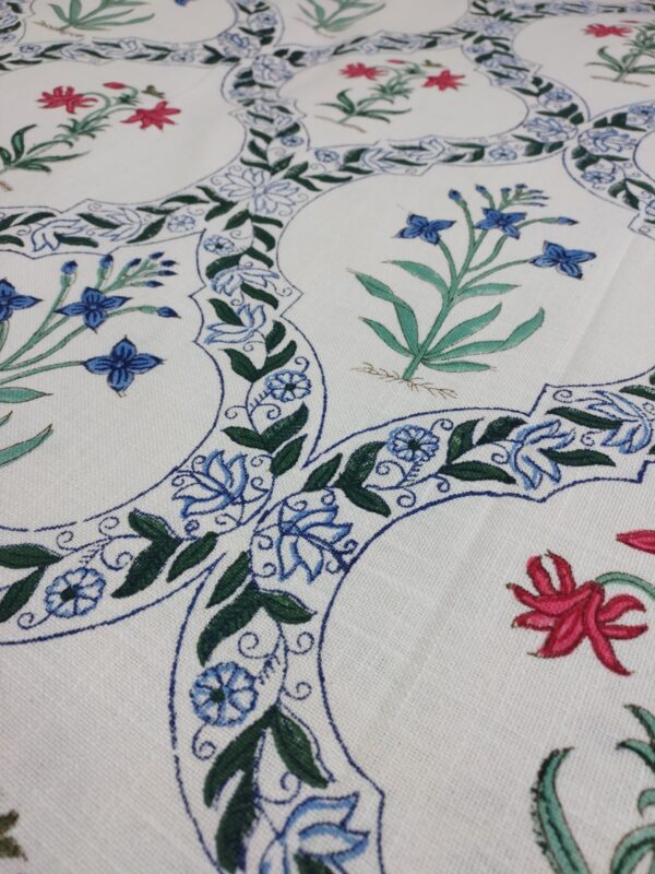 chintz-jaal-slub-bedcover